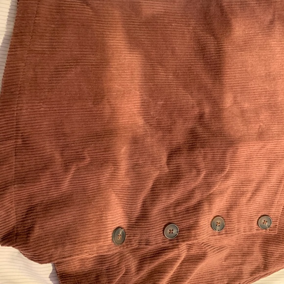 Charlotte Russe shirt, corduroy size medium, NWT - Picture 5 of 5